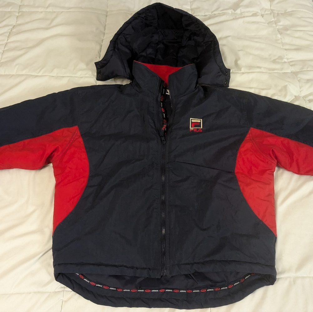 FILA Kids Size XL Nylon Polyester Winter Jacket Coat,  New Without Tags